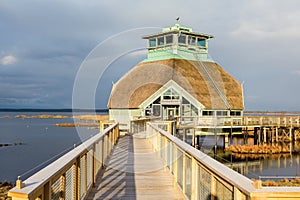 Visit Center at Lake Hornborga