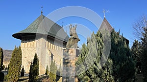 Dobrovat Monestery - Stephen the Great Monument - Iasi - Moldova