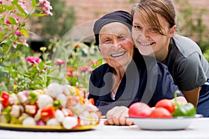 Visitare più vecchio una donna 