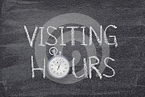 Visiting hours watch
