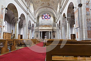 Visiting the Sacro Cuore church