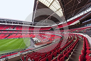 Visiting Wembley stadium