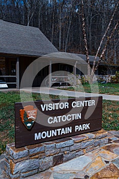 The Visitor Center Sign