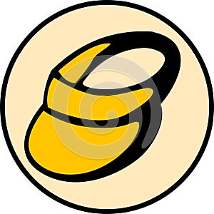 Visor cap vector illustration