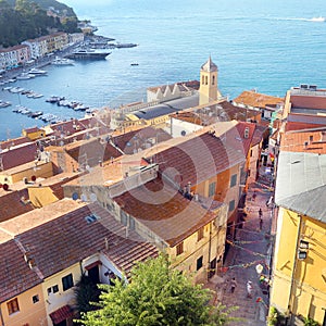 Vista dall alto di Porto Santo Stefano - Grosseto