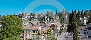 Vista de la ciudad de Granada desde el mirador del rey chico, Es photo