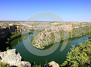 Vista de las Hoces del DuratÃÂ³n, Segovia photo