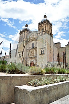 Vista Externa del Convento de Santo Domingo en Oaxaca