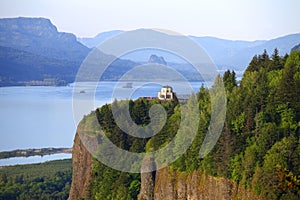 Vista House & Columbia Gorge OR. photo