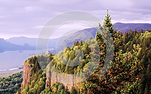 Vista house Columbia River Gorge, OR