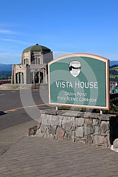 Vista house Crown point, Oregon.