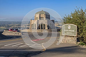 Vista House at Crown Point Oregon state