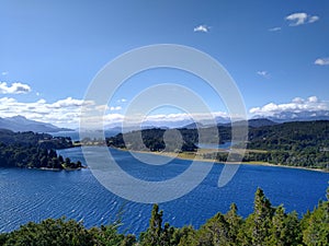 Patagonian lakes of Bariloche Argentina photo