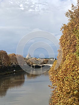 Vista sul Tevere da Ponte Sisto, Roma