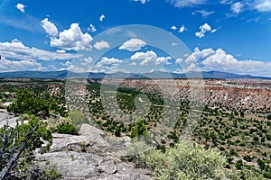 Vista from the Tsankawi Trail in Bandelier National Monument