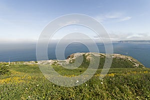 Vistas from along the walking trails of Signal Hill