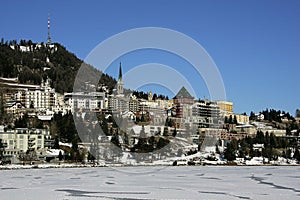 Vistas de Saint Moritz, Suiza photo