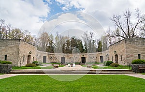 The Vistor Center at Lincoln Boyhood National Memorial, Indiana