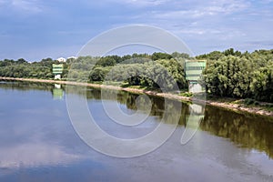 Vistula river in Warsaw photo