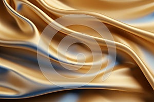 Visual allure: 3D rendering of a dynamic flowing wave cloth background.