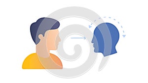 Visual Communication and Understanding Concept, vector design Generative AI