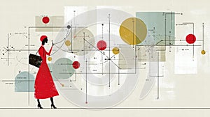 Visual concept highlighting metacognitive control in problem solving situations.