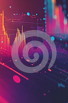 Visual Data Analytics: Exploring Dynamic Trends in Modern Tech and Colorful Graphs
