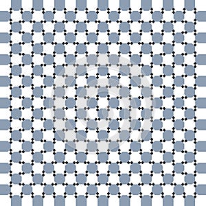 Spin, motion and optical illusion. Vector illustration of impossible shapes.