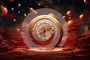 Visual explorations of the concept of time