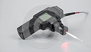 Visual Fault Locator Testing Fiber Optic Cable