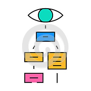visual hierarchy ux ui design icon color illustration