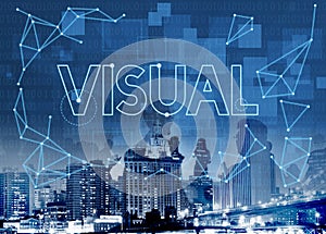 Visual Innovation Creative Thinking Visibility Concept photo