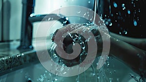 Visual metaphor for internal loop of emotional chaos and compulsive action.