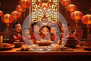 Visual narratives of the Chinese New Year Gong