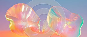 Visual representation of data through abstract 3D radar charts showcasing variable analysis