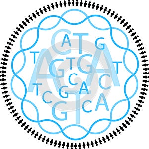Visual representation of genetic studies in human populations