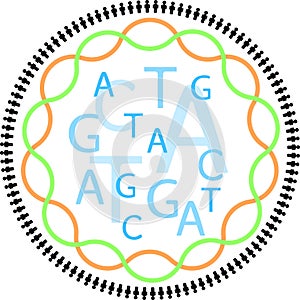 Visual representation of genetic studies in human populations