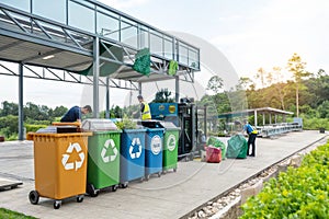 Recycle resources concept for environmental conservation