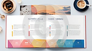 visual table of contents template
