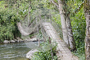 Visual track of the gold track in the Bocaina mountain range