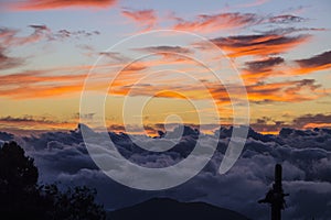 Visual track of the gold track in the Bocaina mountain range