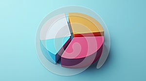 visualization animating pie chart