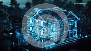 visualization 3d realistic depiction of property tokenization