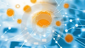 Visualization of dynamic data transfer among interconnected devices in a digital network