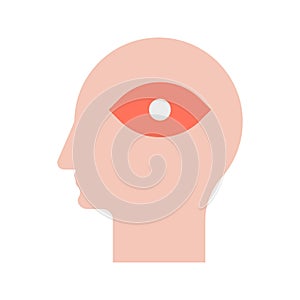 Visualization icon vector image.