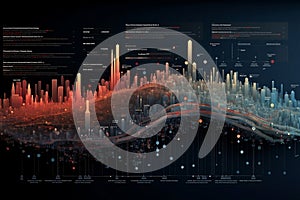 Visualization of large data arrays