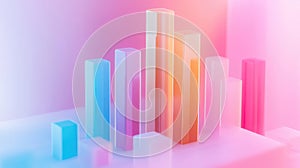 visualization pulsating bar chart