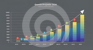 Visualization of successful business growth trends