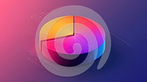 visualization vibrating pie chart