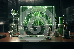 Visualize the evolution of St Patricks Daythemed